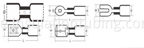 Waterproof Heat Shrink Connectors Kit product drawing